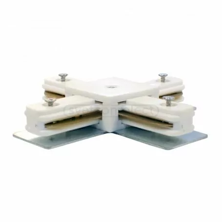 Крестовой соединитель 1-фазный HH-206-cross connector WH Белый