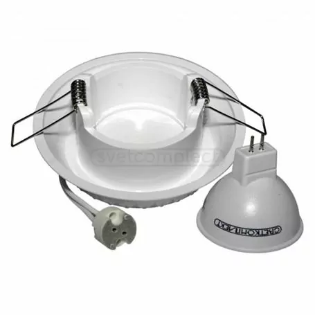 Світильник точковий LED VM-09S MR16 GU5.3 WH Світильник точковий LED VM-09S MR16 GU5.3 WH