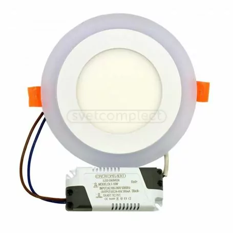 Светильник диодный DLT-10R 10W WH 4500K