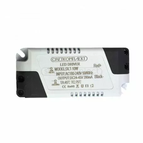 Светильник диодный DLT-10R 10W WH 4500K