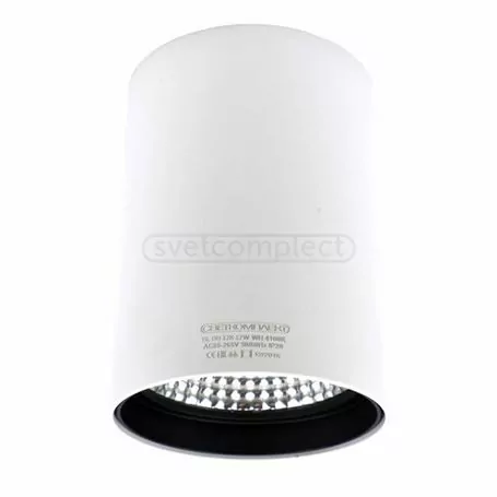 Светильник накладной точечный DL-DH 12R 12W 4100K WH