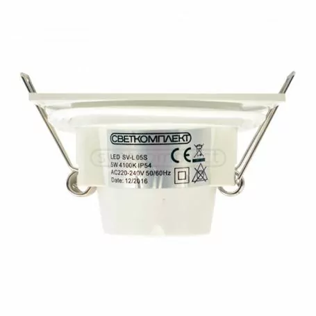 Светодиодный точечный светильник LED SV-L 05S 4100K IP54