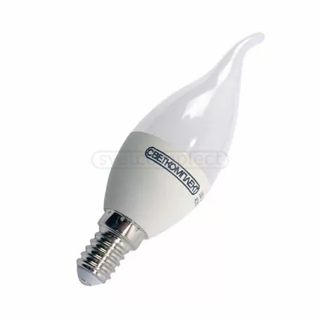 Лампа світлодіодна LED CA37 E14 A 4500K