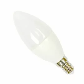 Лампа светодиодная LED C37 C 7W 3000K E14 220V матовая
