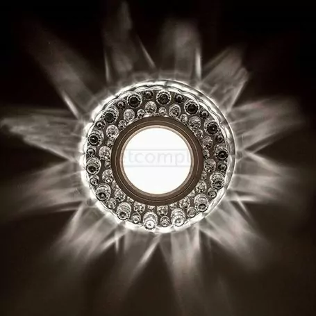Світильник точковий LED декоративний LED SVC 100  CL з діодною підсвіткою Світильник точковий LED декоративний LED SVC 100  CL з діодною підсвіткою