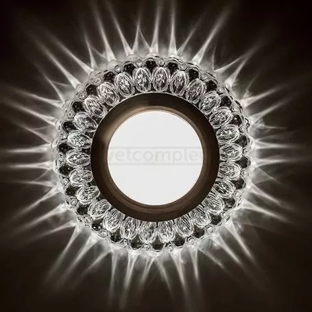 Светильник точечный декоративный LED SVC 101  CL с диодной подсветкой