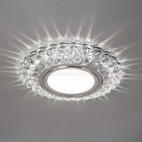 Светильник точечный декоративный LED SVC 101  CL с диодной подсветкой