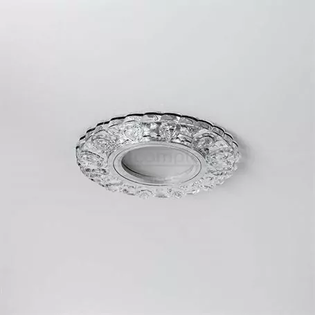 Світильник точковий LED декоративний LED SVC 102  CL з діодною підсвіткою