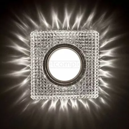 Світильник точковий LED декоративний LED SVS 202 CL з діодною підсвіткою Світильник точковий LED декоративний LED SVS 202 CL з діодною підсвіткою