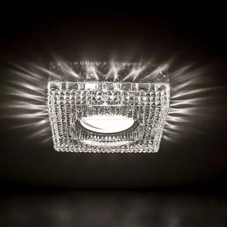 Світильник точковий LED декоративний LED SVS 202 CL з діодною підсвіткою Світильник точковий LED декоративний LED SVS 202 CL з діодною підсвіткою