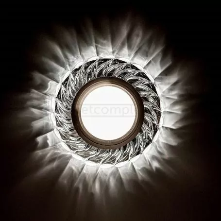 Світильник точковий LED декоративний LED SVC 104  CL з діодною підсвіткою