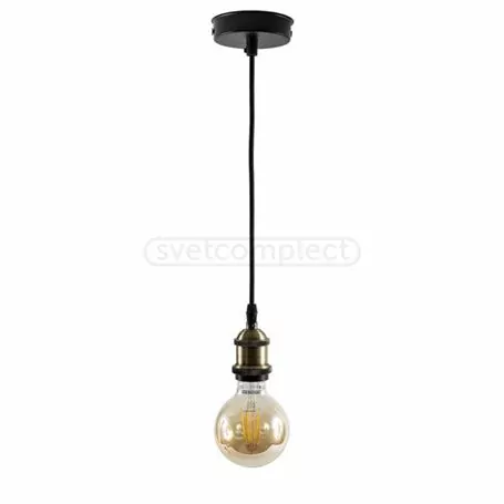 Подвес Loft 011 E27 1x40W AB Бронза 1М Метал