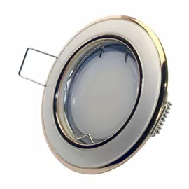 Светильник точечный HDL-DS02PS/G жемч.серебро/золото