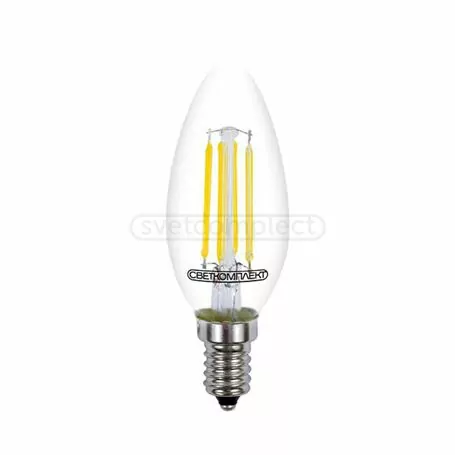 Лампа світлодіодна LED FLC35 E14 4w 4500K Filament 220-240V