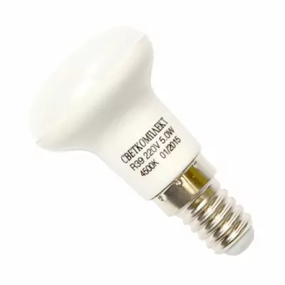 Лампа світлодіодна LED R39A 5W 4500К E14 220V