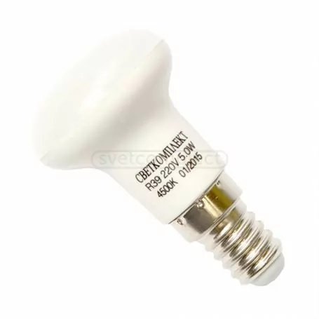 Лампа светодиодная LED R39A E14 5W 4500K 220V