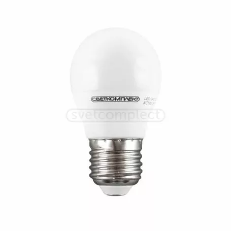 Лампа світлодіодна LED G45 E27 A 5W 4500K White  Box Лампа світлодіодна LED G45 E27 A 5W 4500K White  Box