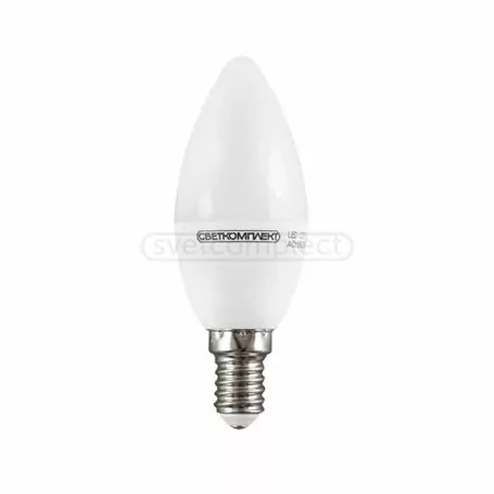 Лампа світлодіодна LED C37 E14 A 5W 4500K White  Box Лампа світлодіодна LED C37 E14 A 5W 4500K White  Box