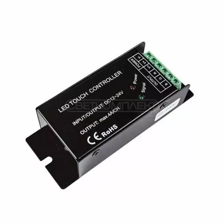 Контроллер LN-CON-TRF8B(T)-3CH,DC12/24V,4А/канал, RGB (радиосигнал)