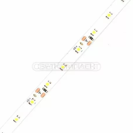 Лента диодная 3528-60-W-12V 6000K, 4.8w/м, 60LED/м, уп./5м (белый)