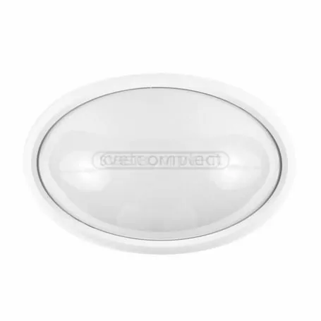 Світильник діодний СВЕТКОМПЛЕКТ CL-20O 12W LED 6000K IP54 WH