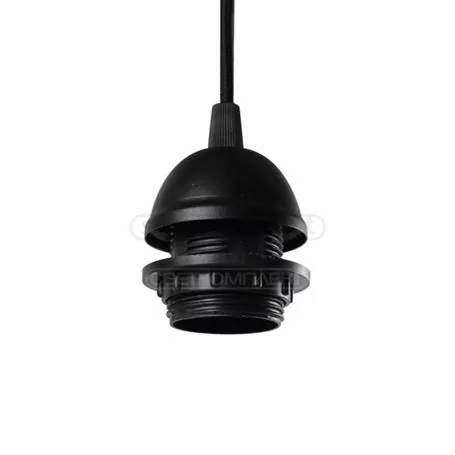 STANDART 1205 E27 5X40W BK Чорний павук