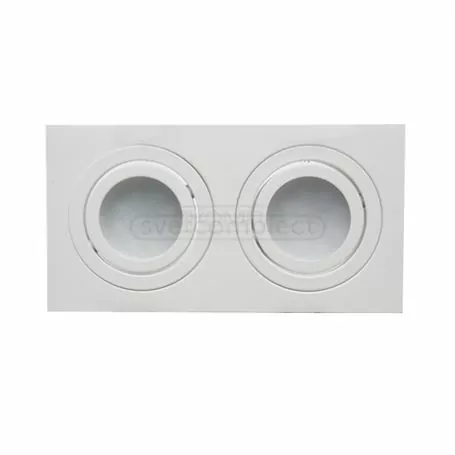 Светильник точ. галог. AT 10-2 MWH 2х50Вт, белый