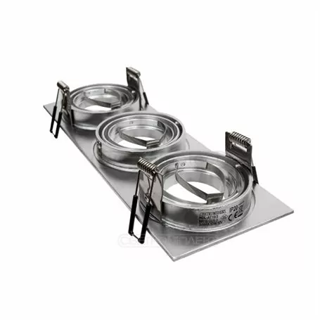 Светильник точ. галог. AT 10-3 AL 3х50Вт, алюм.