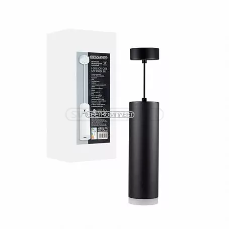 Підвіс LED  СВЕТКОМПЛЕКТ L-265 ACR COB 12W 4000K BK Підвіс LED  СВЕТКОМПЛЕКТ L-265 ACR COB 12W 4000K BK