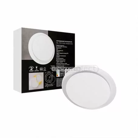 Бра LED СВЕТКОМПЛЕКТ WL TR-R 6W 4000K WH Бра LED СВЕТКОМПЛЕКТ WL TR-R 6W 4000K WH