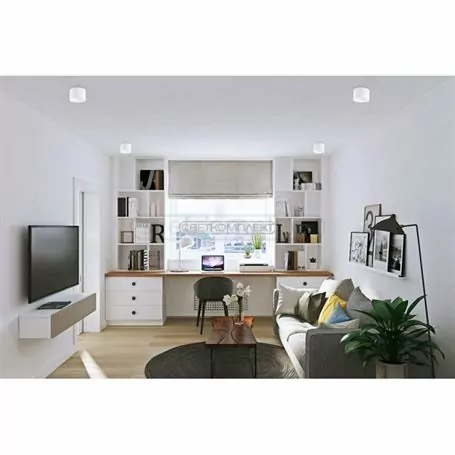 Светильник LED Накладной СВЕТКОМПЛЕКТ  DL-CDL 12+4W 4000K WH+WH