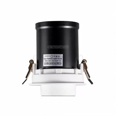 Светильник точечный СВЕТКОМПЛЕКТ DL-DPH 12R 12W  4100K WH