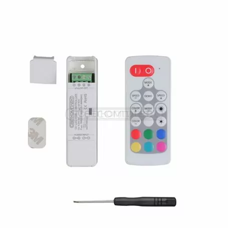 Контроллер для LED стрічки Светкомплект RGB M301 5Ax3 канали DC 5 -24V