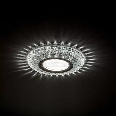 Світильник точковий LED декоративний LED SVC 103  CL з діодною підсвіткою Світильник точковий LED декоративний LED SVC 103  CL з діодною підсвіткою