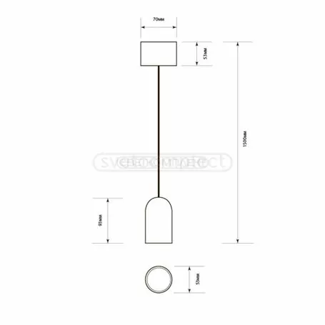 Підвіс СВЕТКОМПЛЕКТ LOFT Павук 11405 E27 5X40W 5х2м Б сірий Підвіс СВЕТКОМПЛЕКТ LOFT Павук 11405 E27 5X40W 5х2м Б сірий