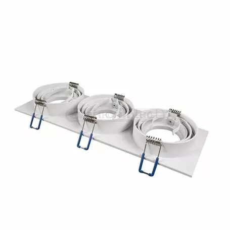 Светильник точечный галогеновй AT 10-3 WH 3х50W, Белый