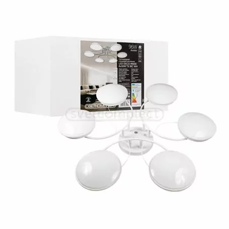 Светильник светодиодный СВЕТКОМПЛЕКТ LED DECO M600 6x16W TX  IRC WH