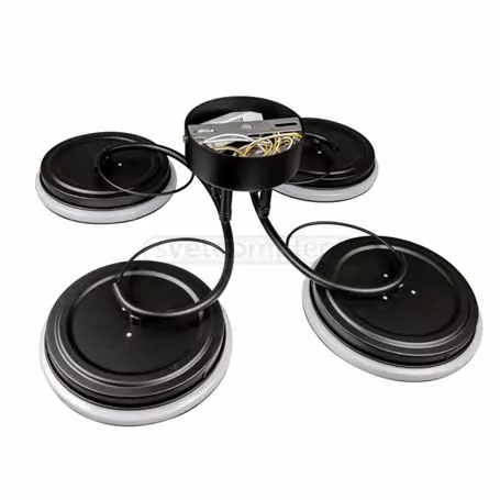 Светильник светодиодный СВЕТКОМПЛЕКТ LED DECO M480 4x16W OP IRC BK