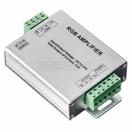 Усилитель RGB LN-ZJFJ-3CH DC 12/24V,12A