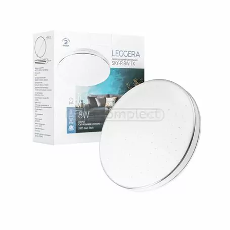 Светильник светожиодный LEGGERA SKY-R 8W TX