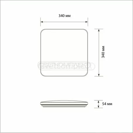 Світильник світлодіодний LEGGERA SKY-S 30W TX