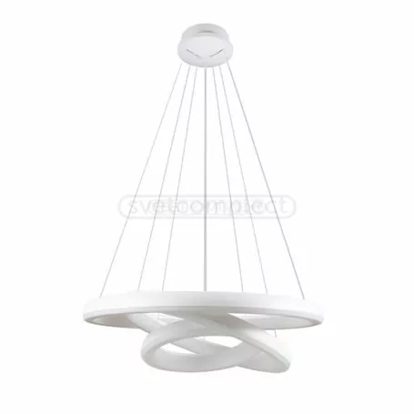 Підвіс LED стельовий СВЕТКОМПЛЕКТ L-OV-R 11530 115W+30W OP RC WH