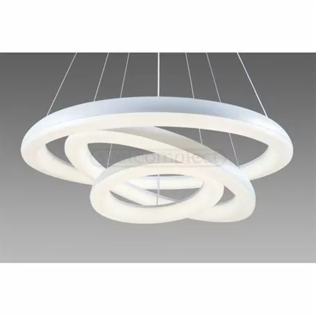 Підвіс LED стельовий СВЕТКОМПЛЕКТ L-OV-R 11530 115W+30W OP RC WH