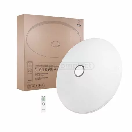 Светильник светодиодный потолочный СВЕТКОМПЛЕК SL-CR-R 200 200W RGB TX RC