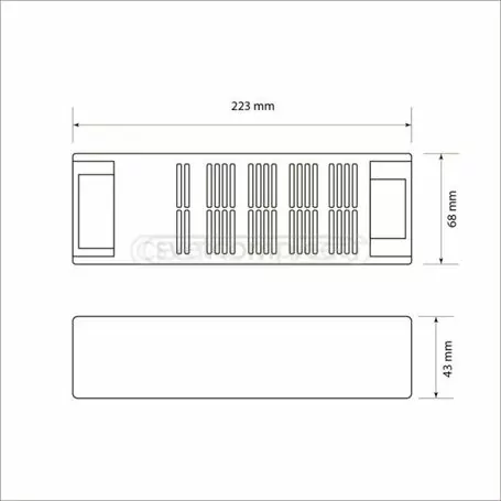 Преобразователь напряжения L-350-12 350W 12V Преобразователь напряжения L-350-12 350W 12V