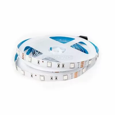 Лента диодная 5050, 30 диодов/м,12V,RGB