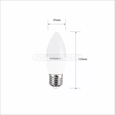 СВЕТКОМПЛЕКТ LED C37 E27 A 8W 3000K СВЕТКОМПЛЕКТ LED C37 E27 A 8W 3000K