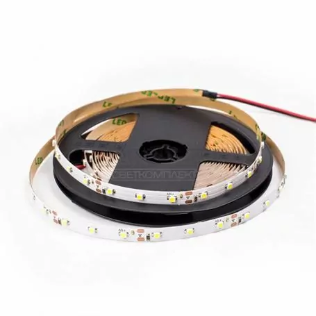 Лента диодная 3528-60-W-12V 6000K, 4.8w/м, 60LED/м, уп./5м (белый)