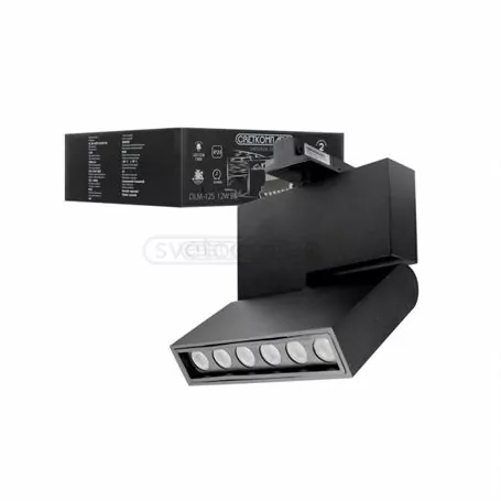 Светильник трековый СВЕТКОМПЛЕКТ  DLM-12S12W BK 4500K Черный CREE