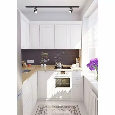 Светильник трековый СВЕТКОМПЛЕКТ TR 802  GU10 BK Черный